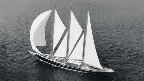 The curse of classic 63m sailing yacht Creole 